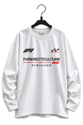 Oversized Long Sleeve Tee – White